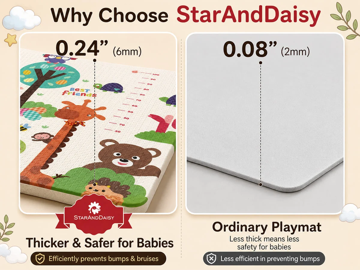 Foldable Baby Play Mat