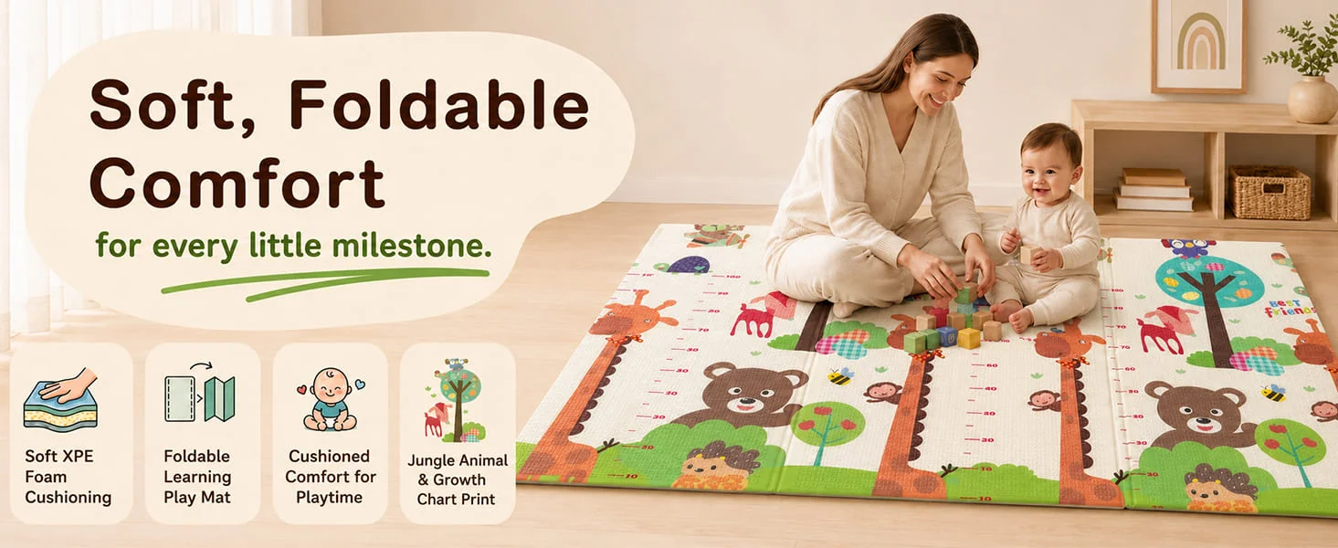Foldable Baby Play Mat