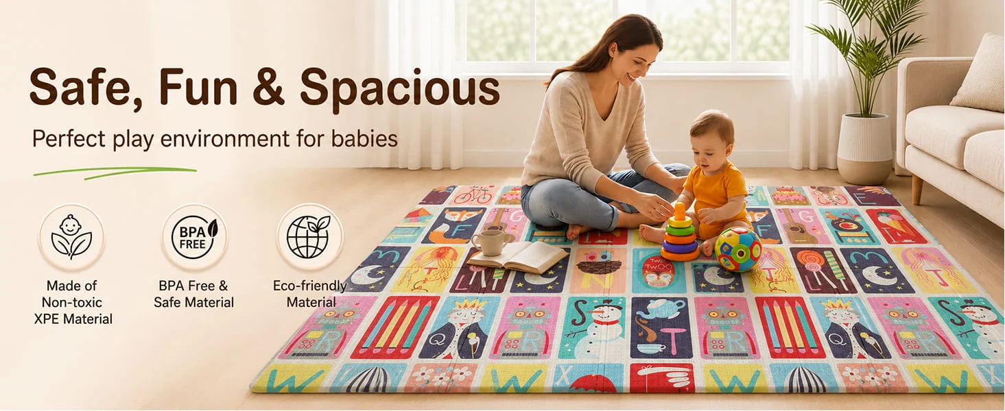 Foldable Baby Play Mat