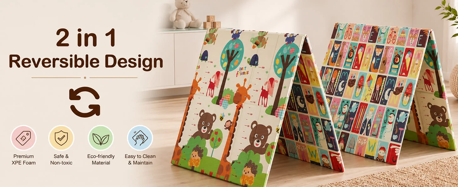 Foldable Baby Play Mat