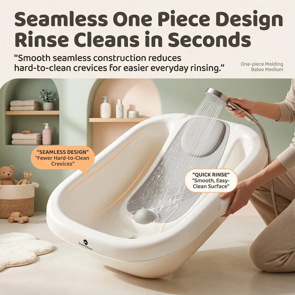 Premium Baby Bathtub With Bath Support copy8