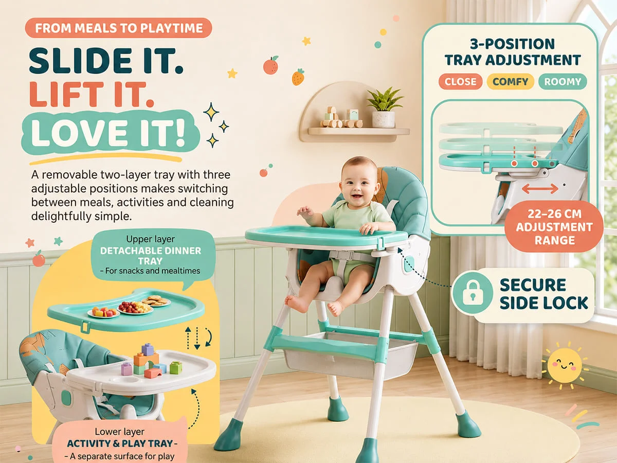 Table Talk Infant Feeding High Chair