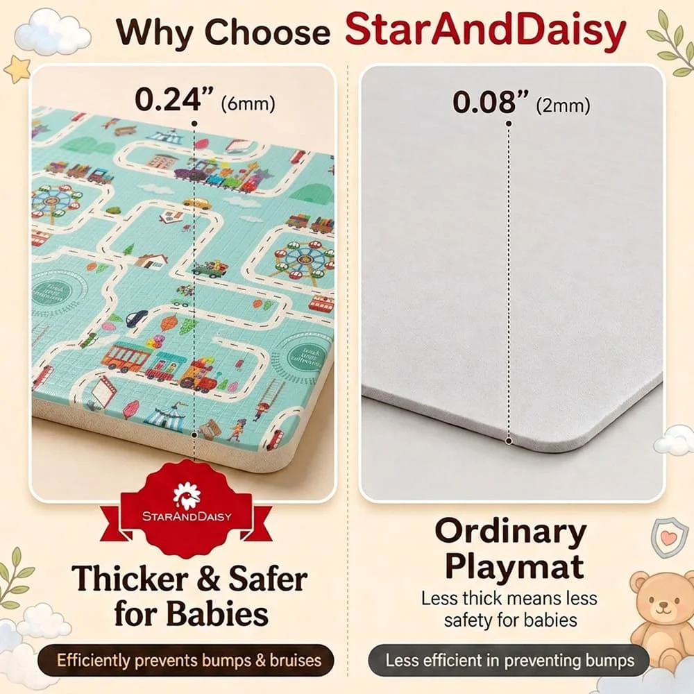 Traffic & Animal Prints playmat