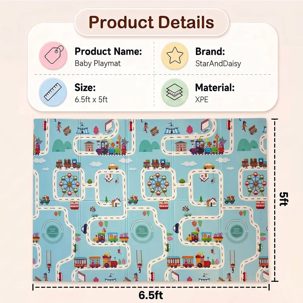 Traffic & Animal Prints playmat