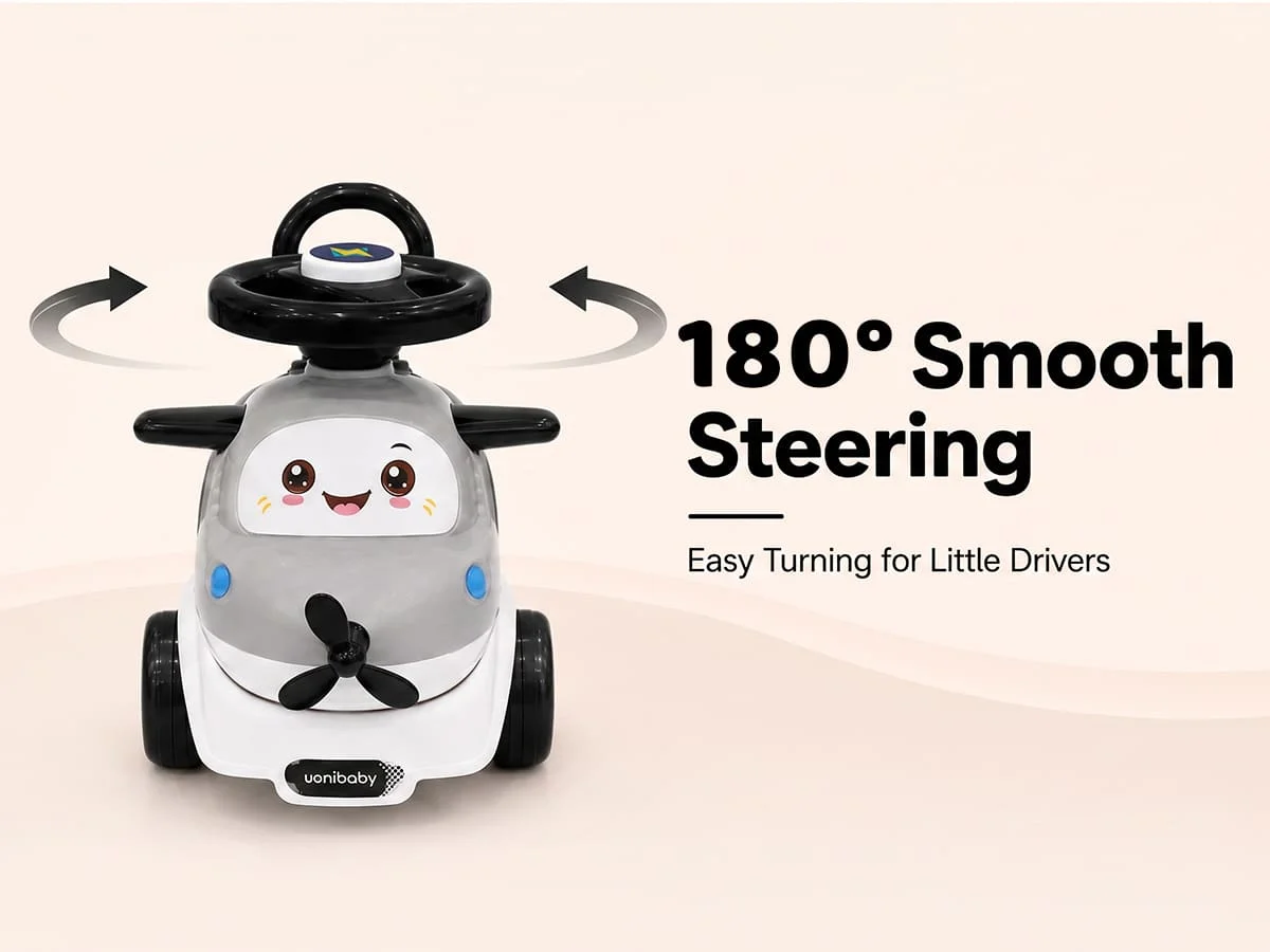 Activity Ride-On Toy - Off White