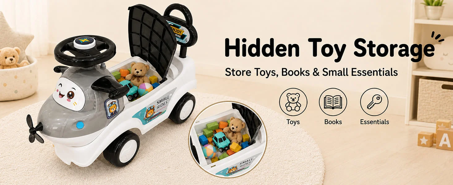 Activity Ride-On Toy - Off White