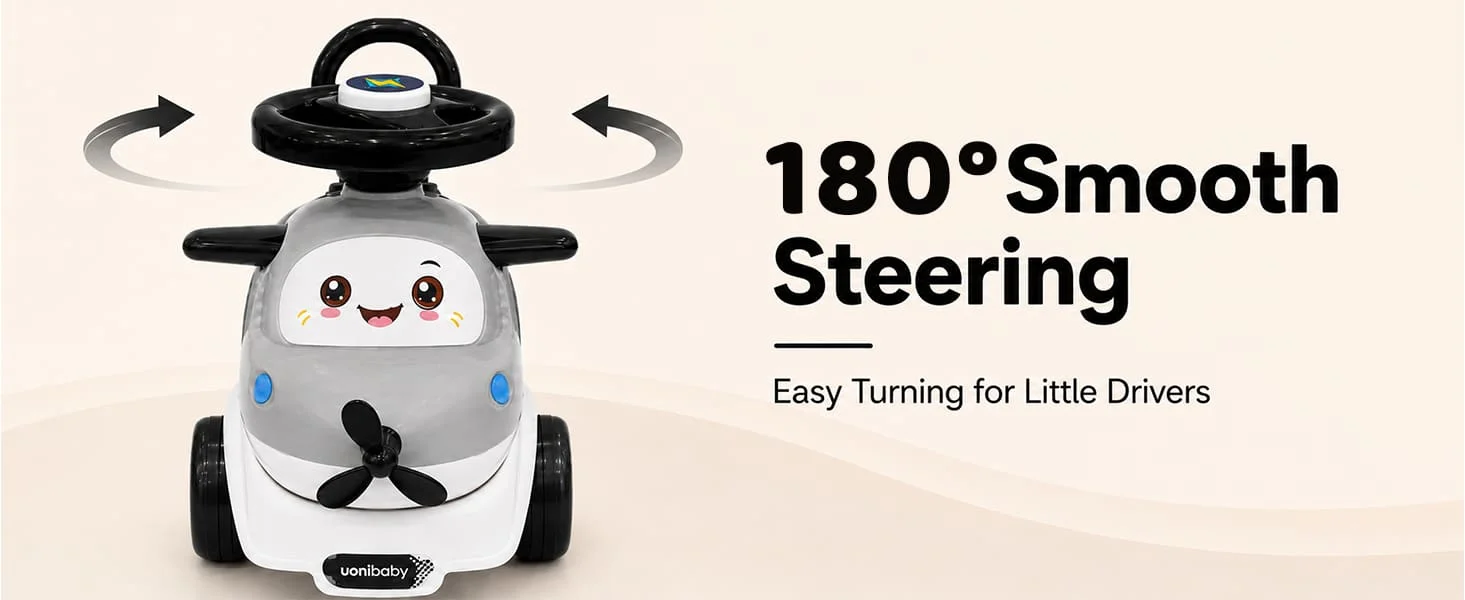 Activity Ride-On Toy - Off White