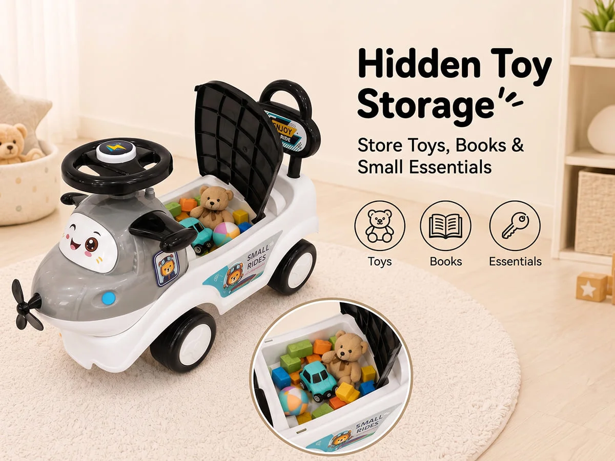 Activity Ride-On Toy - Off White