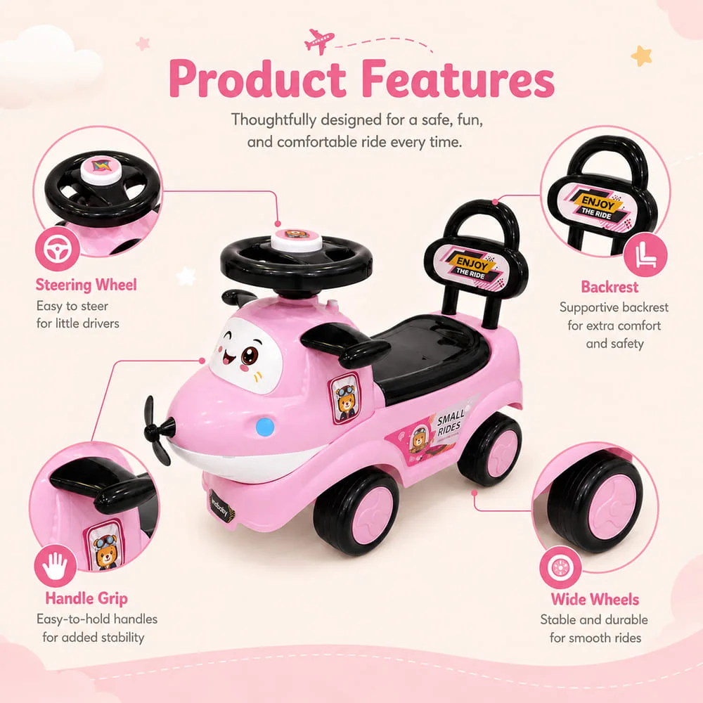 activity ride on pink 2