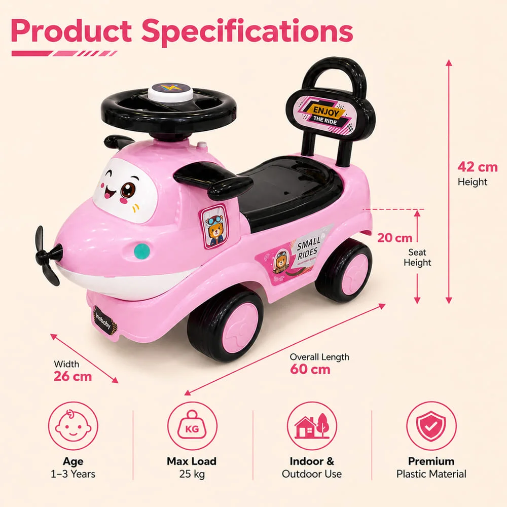 activity ride on pink 7