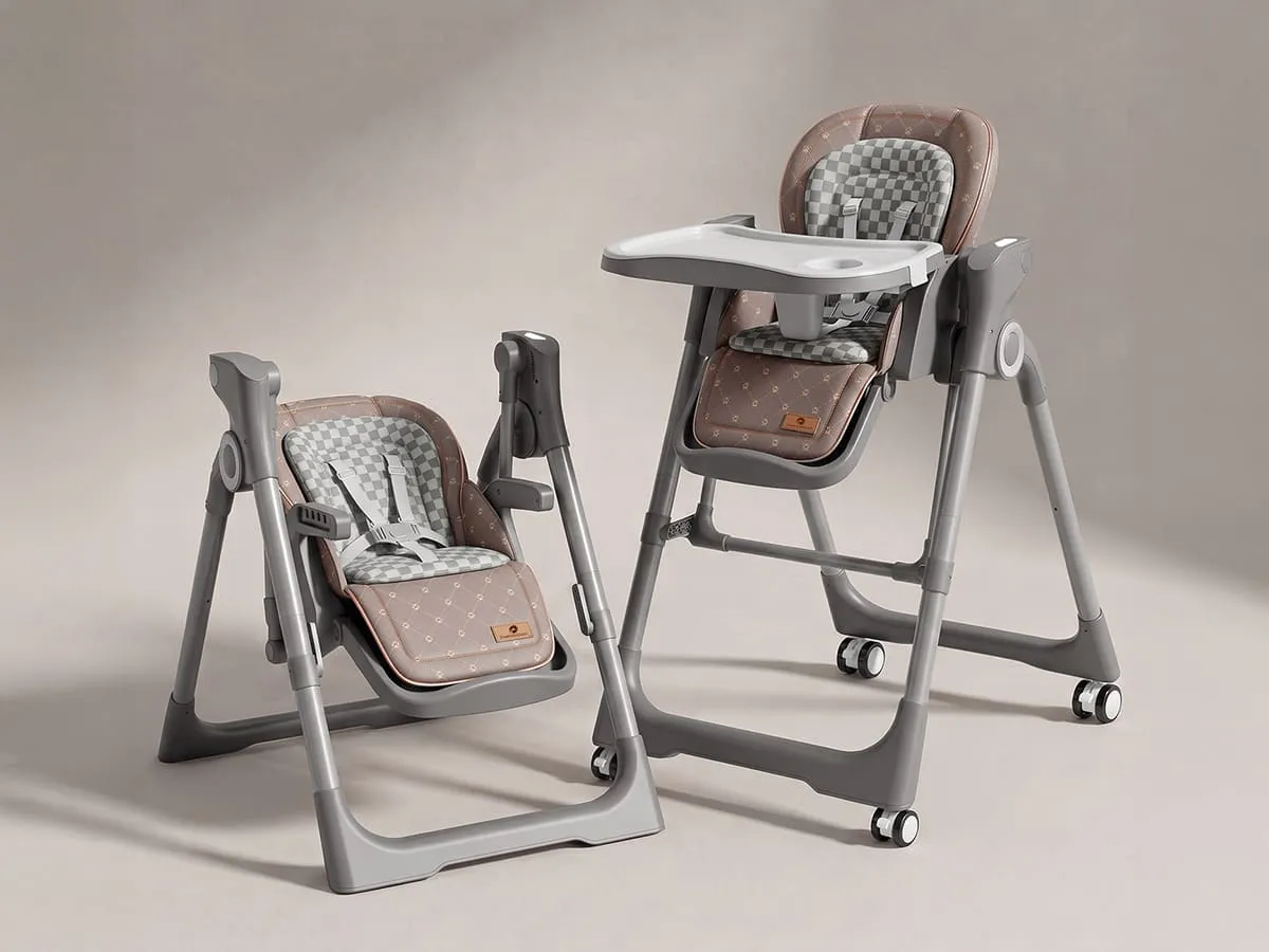 Automatic Cradle Cum Baby Feeding Chair