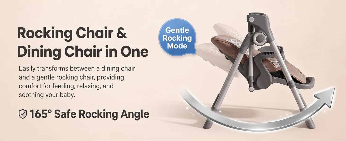 Automatic Cradle Cum Baby Feeding Chair