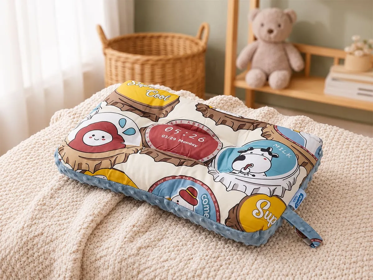 Baby Pillow Double-Sided Washable, Comfortable And Soft