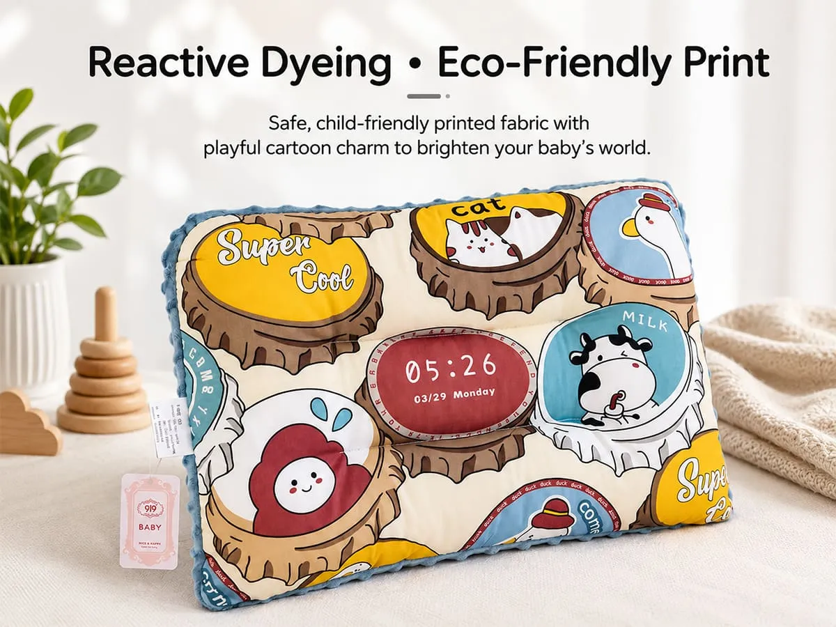 Baby Pillow Double-Sided Washable, Comfortable And Soft