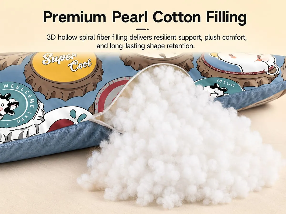 Baby Pillow Double-Sided Washable, Comfortable And Soft