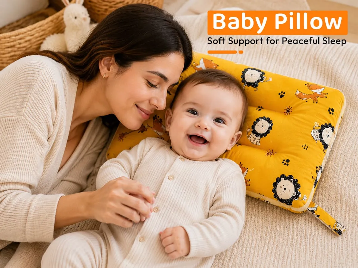 Baby Pillow Double-Sided Washable
