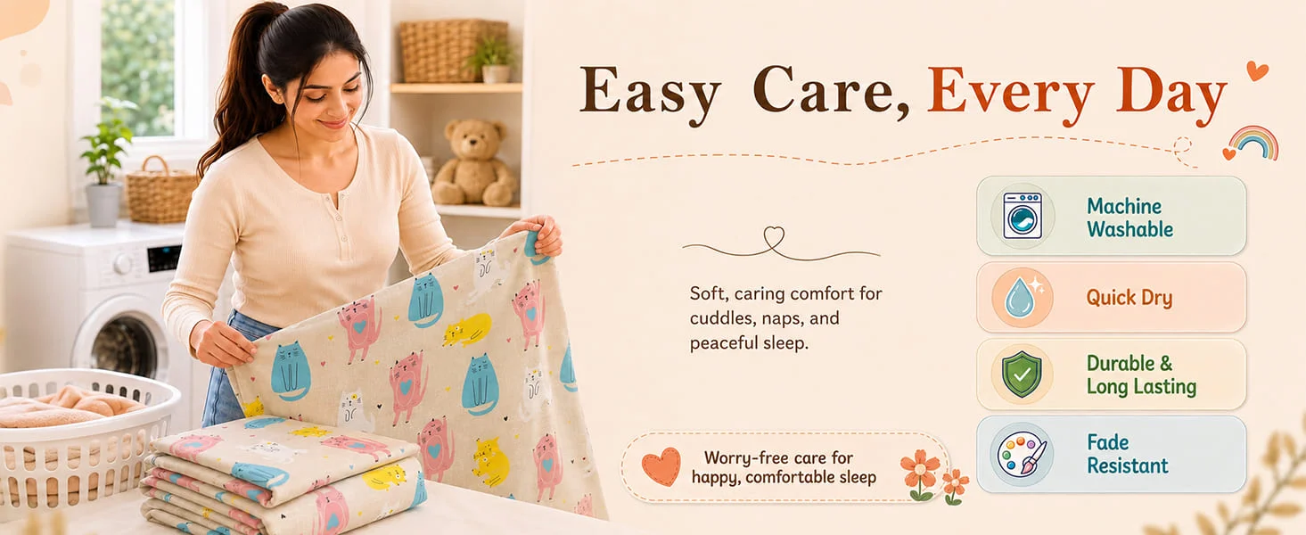 Cotton Baby BedsheetCotton Baby Bedsheet