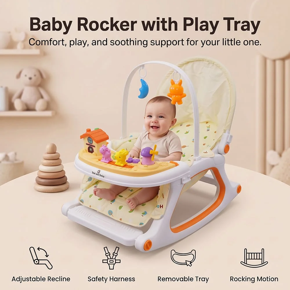 dreamy baby rocker beige2