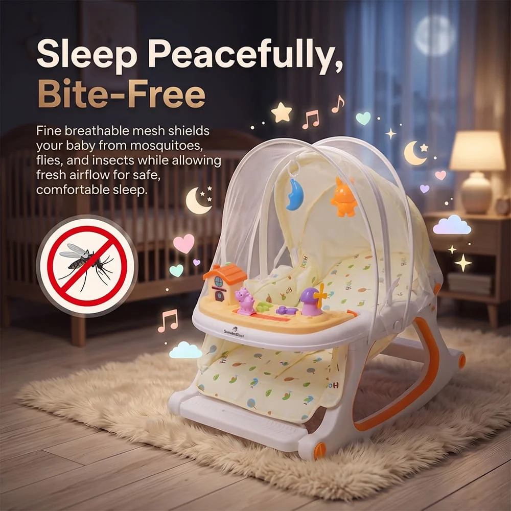dreamy baby rocker beige9