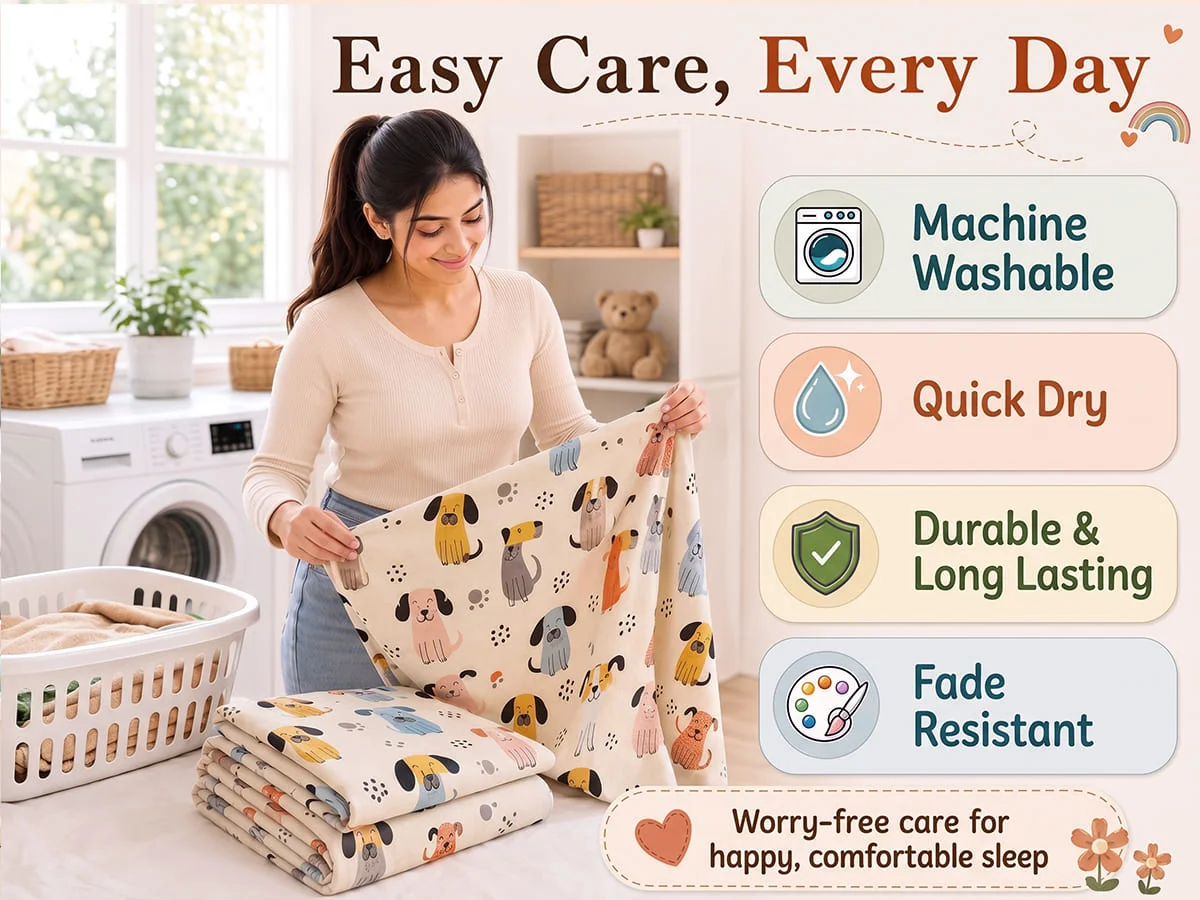 Cotton Baby Bedsheet