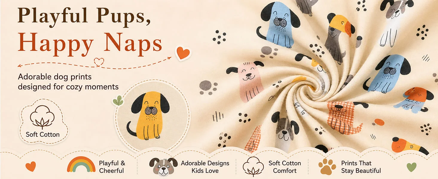Cotton Baby Bedsheet