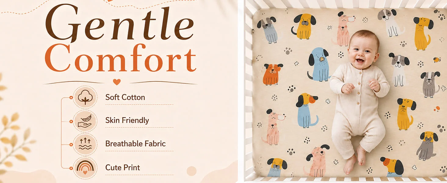 Cotton Baby Bedsheet