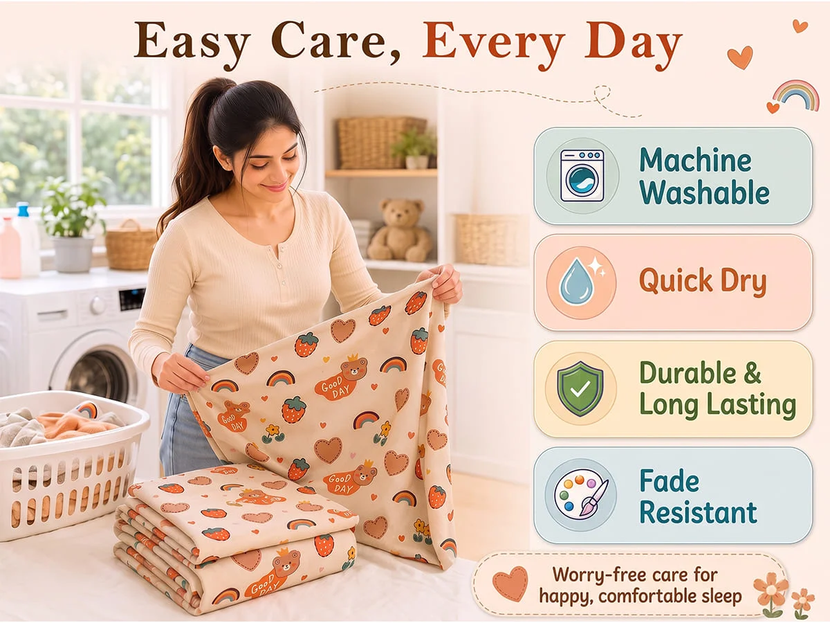 Cotton Baby Bedsheet