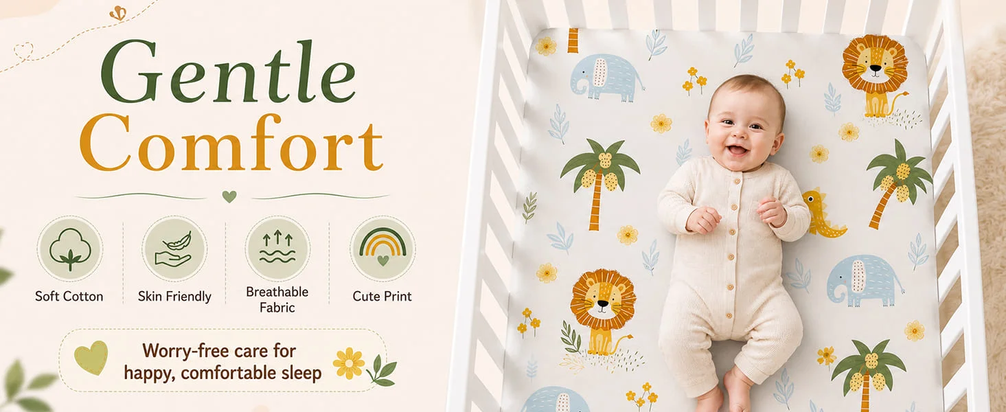 Cotton Baby Bedsheet