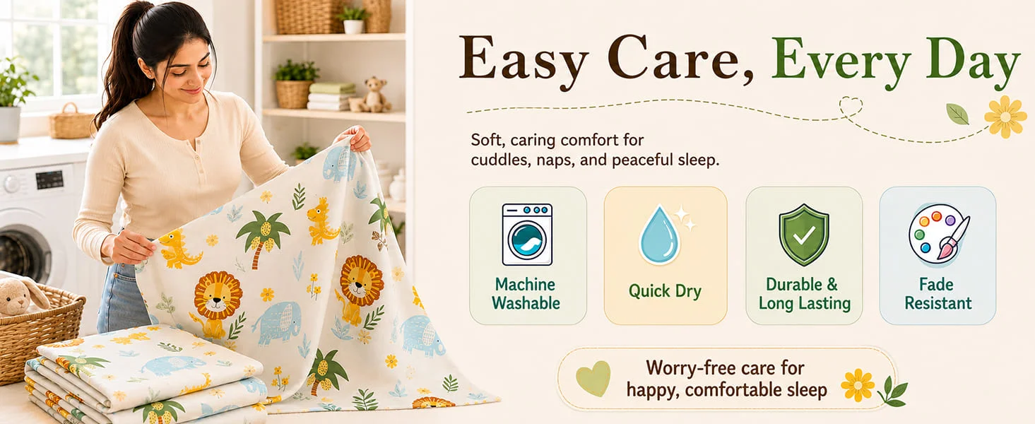 Cotton Baby Bedsheet
