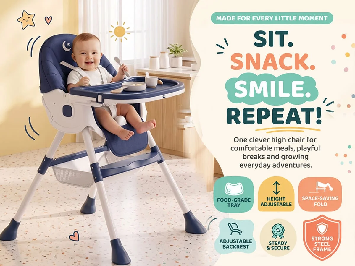 Table Talk Adjustable Feeding Chair