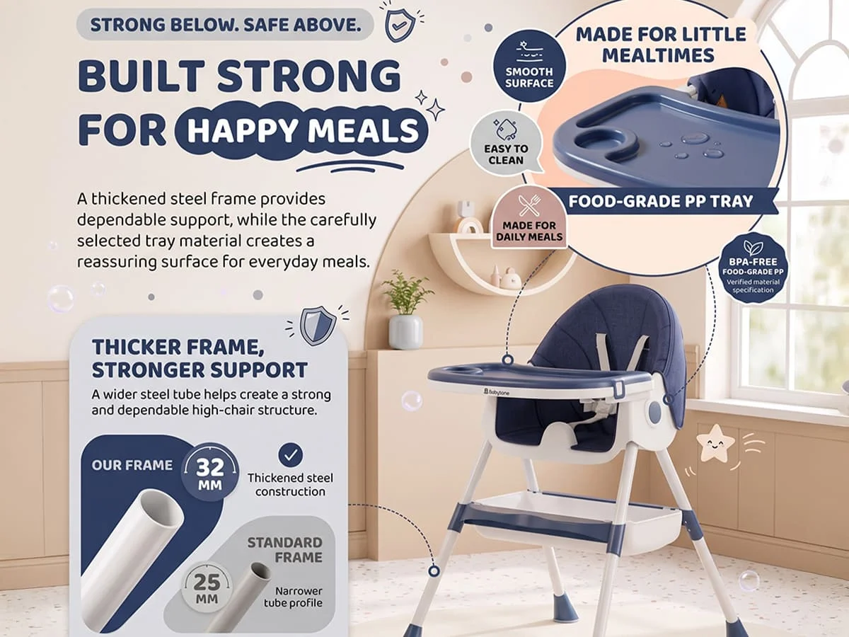 Table Talk Adjustable Feeding Chair