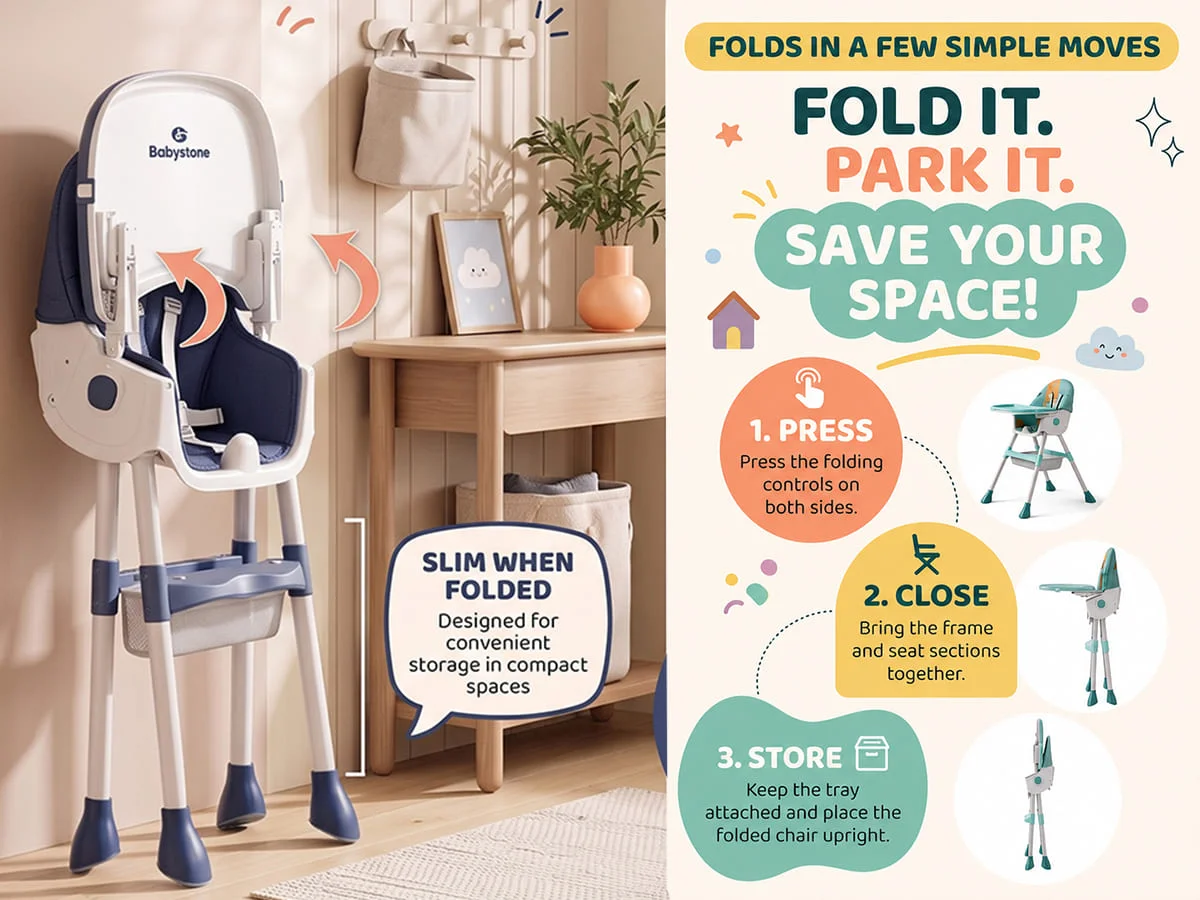 Table Talk Adjustable Feeding Chair