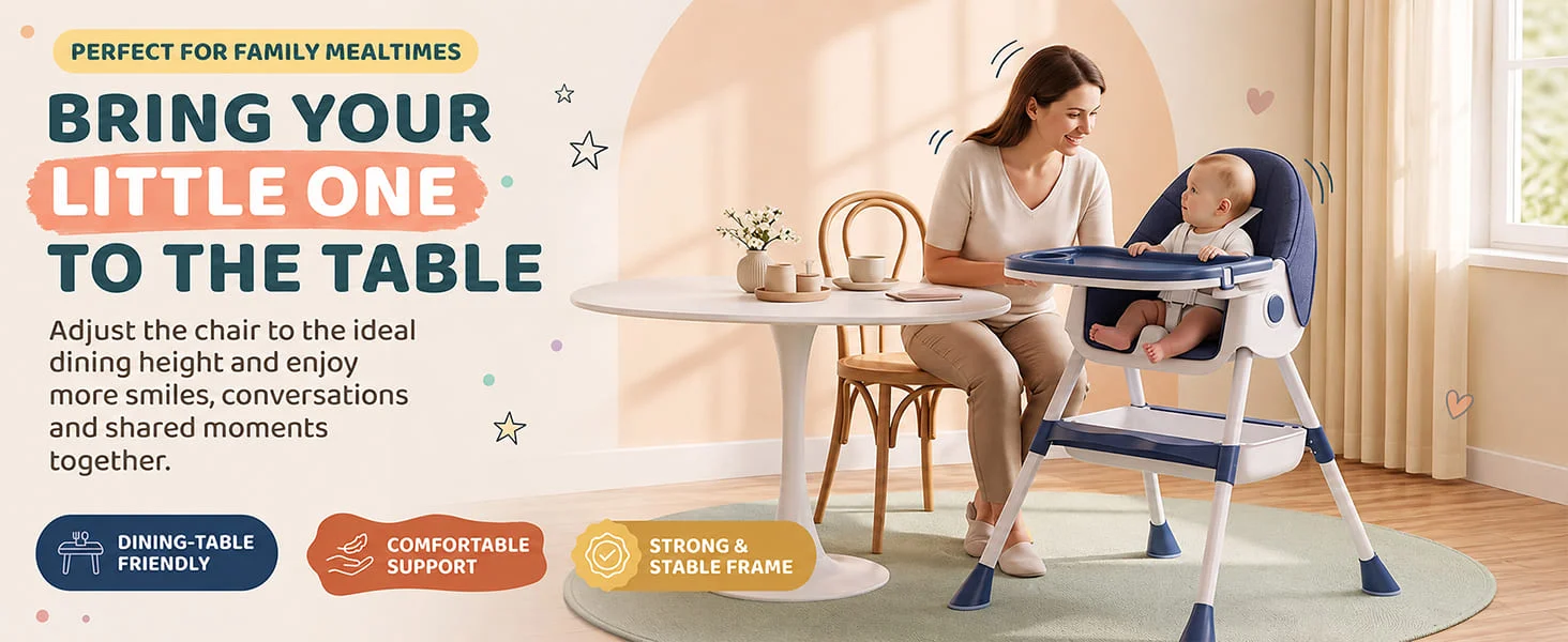 Table Talk Adjustable Feeding Chair