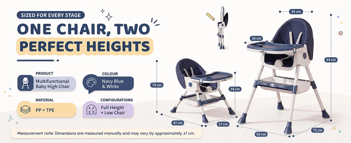 Table Talk Adjustable Feeding Chair