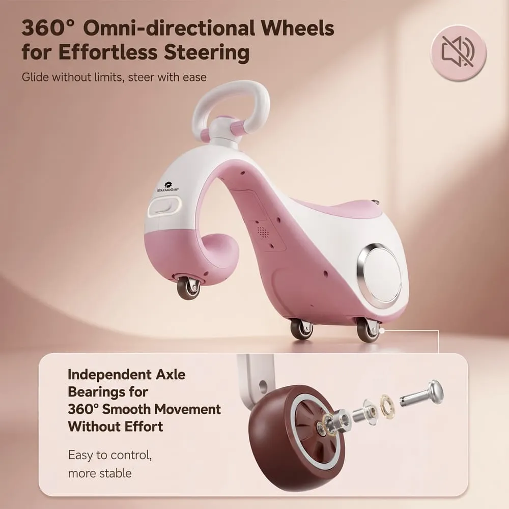 Mini move Balanacing Bike Swing Car pink