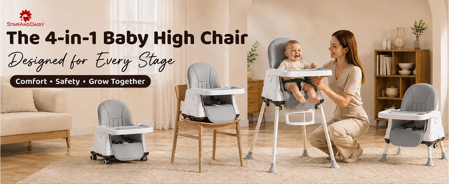 4 in 1 high chair