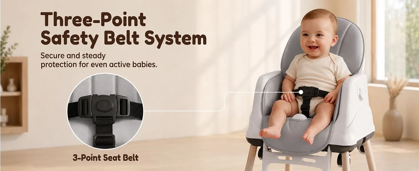4 in 1 high chair