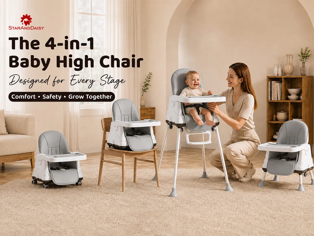 4 in 1 high chair