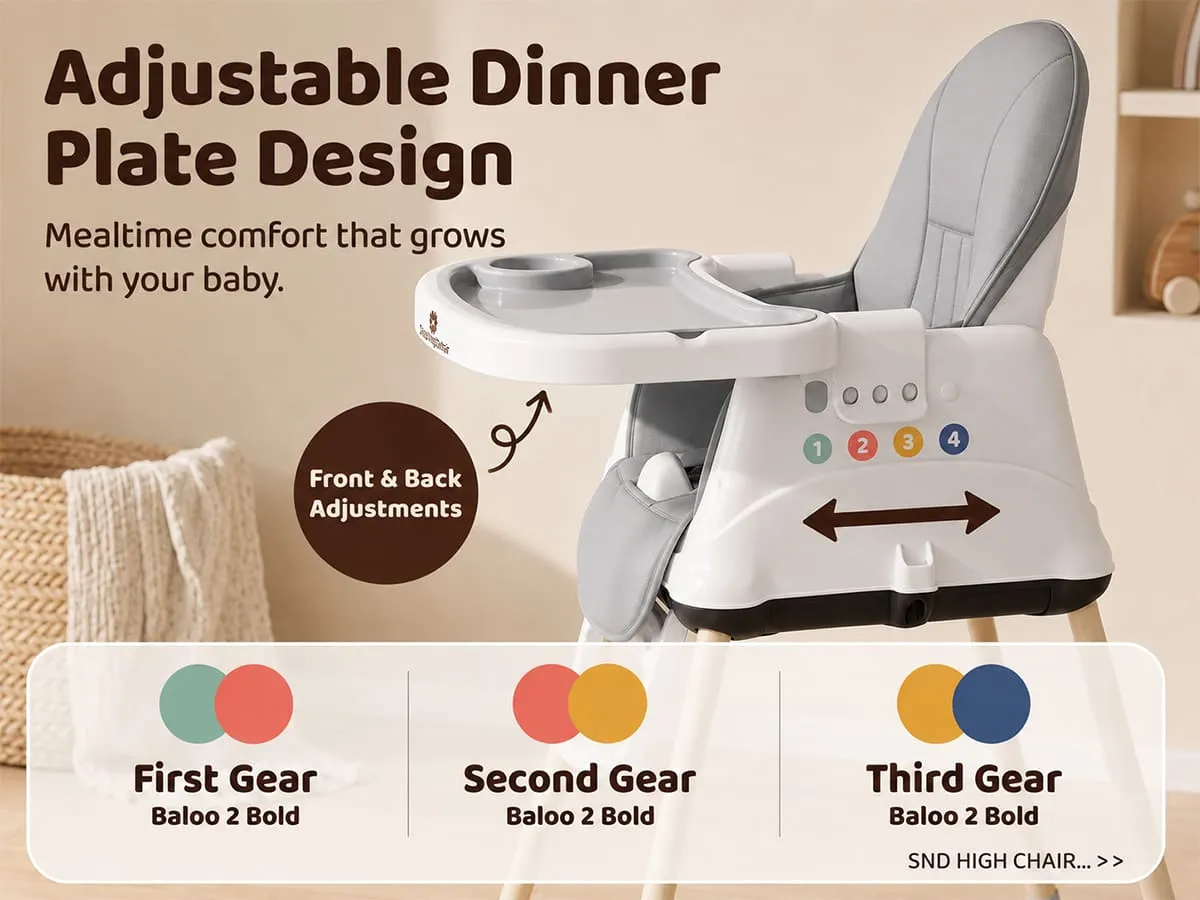 4 in 1 high chair