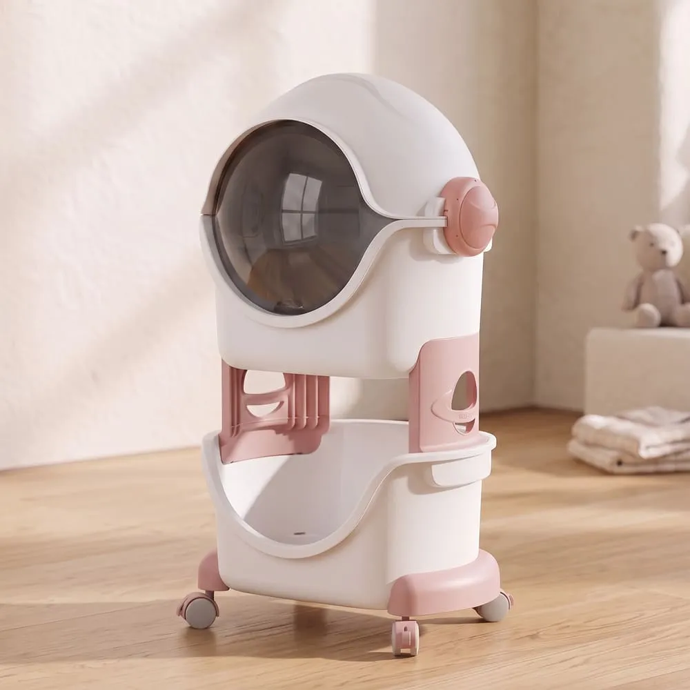 Astronaut Smart storage small organizer pink