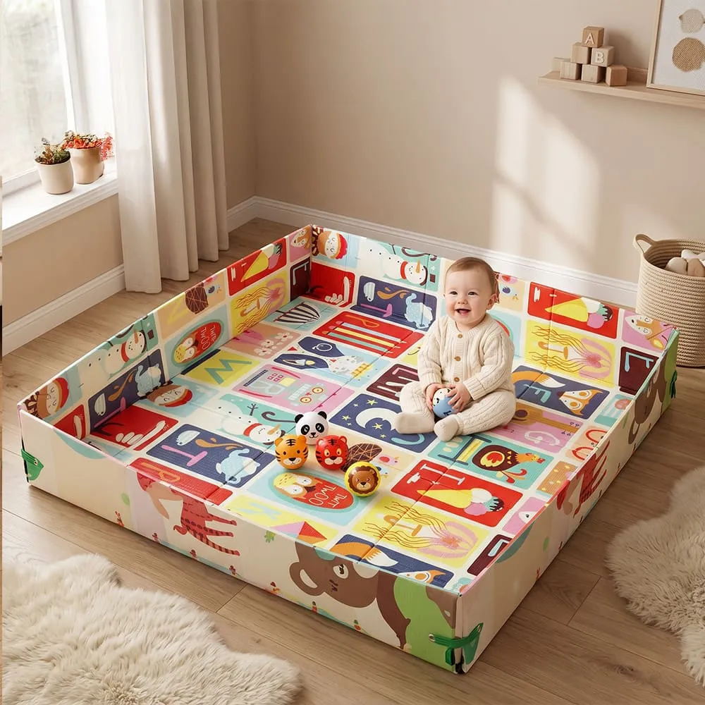 Baby playmat and playpen Abstract print 6mm