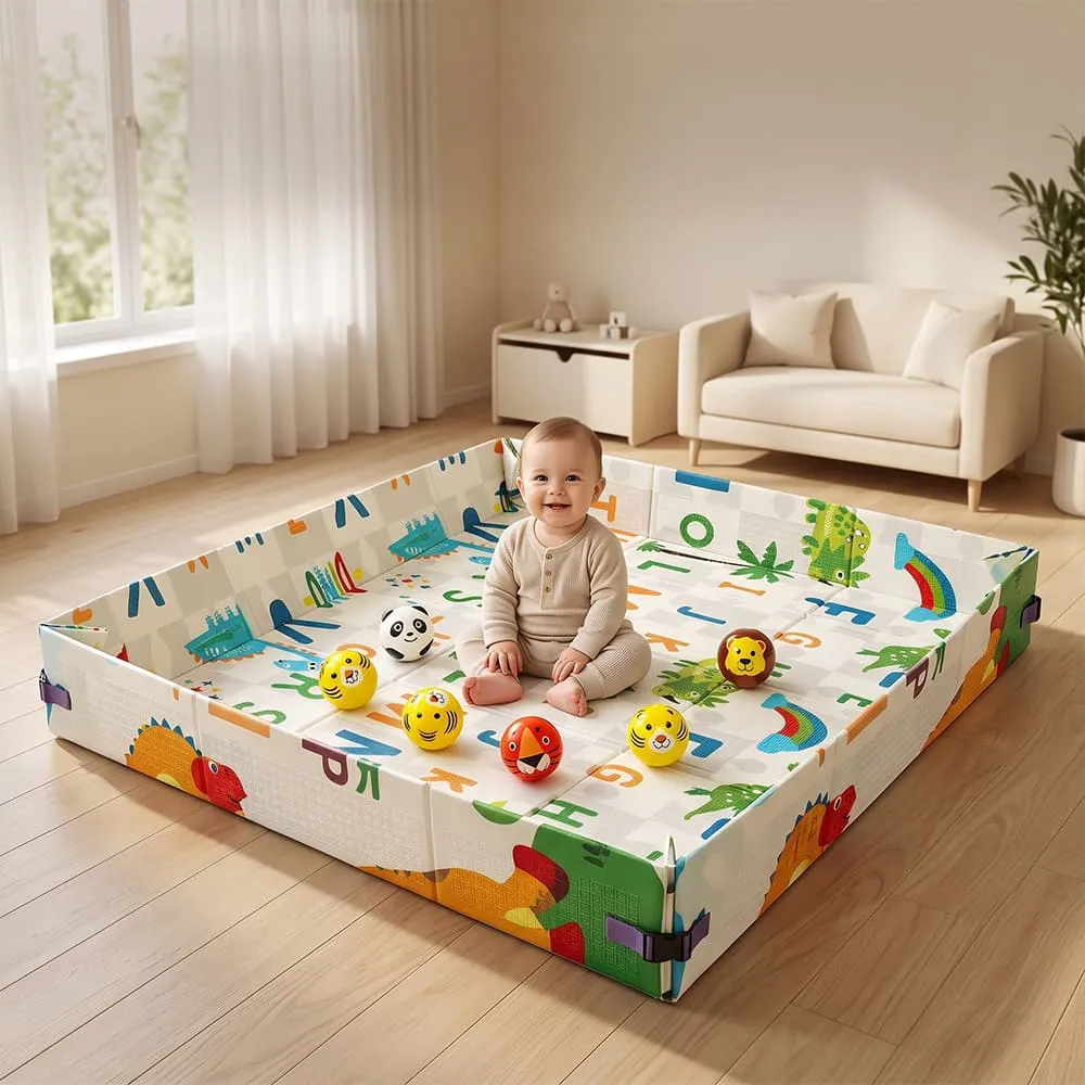 Baby playmat and playpen abc print 6mm
