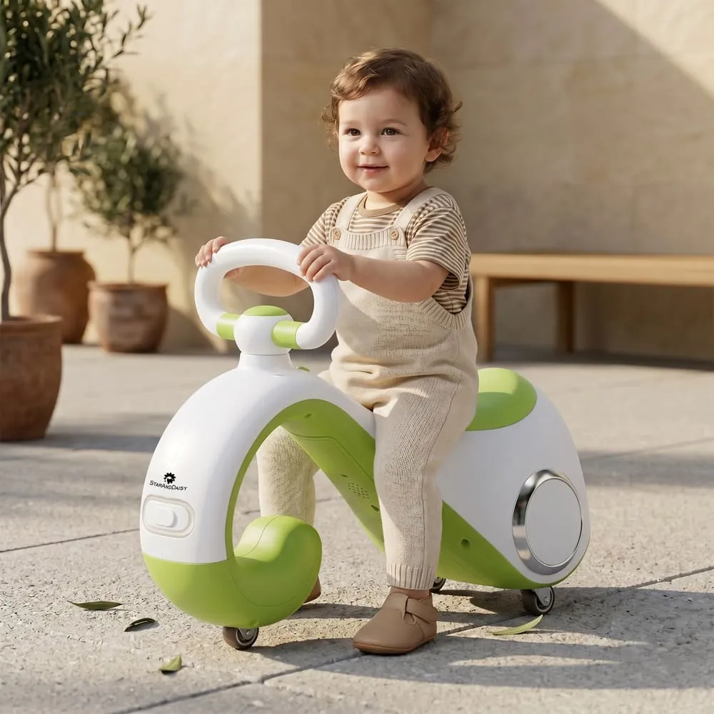 Mini move Balancing Bike Swing Car green