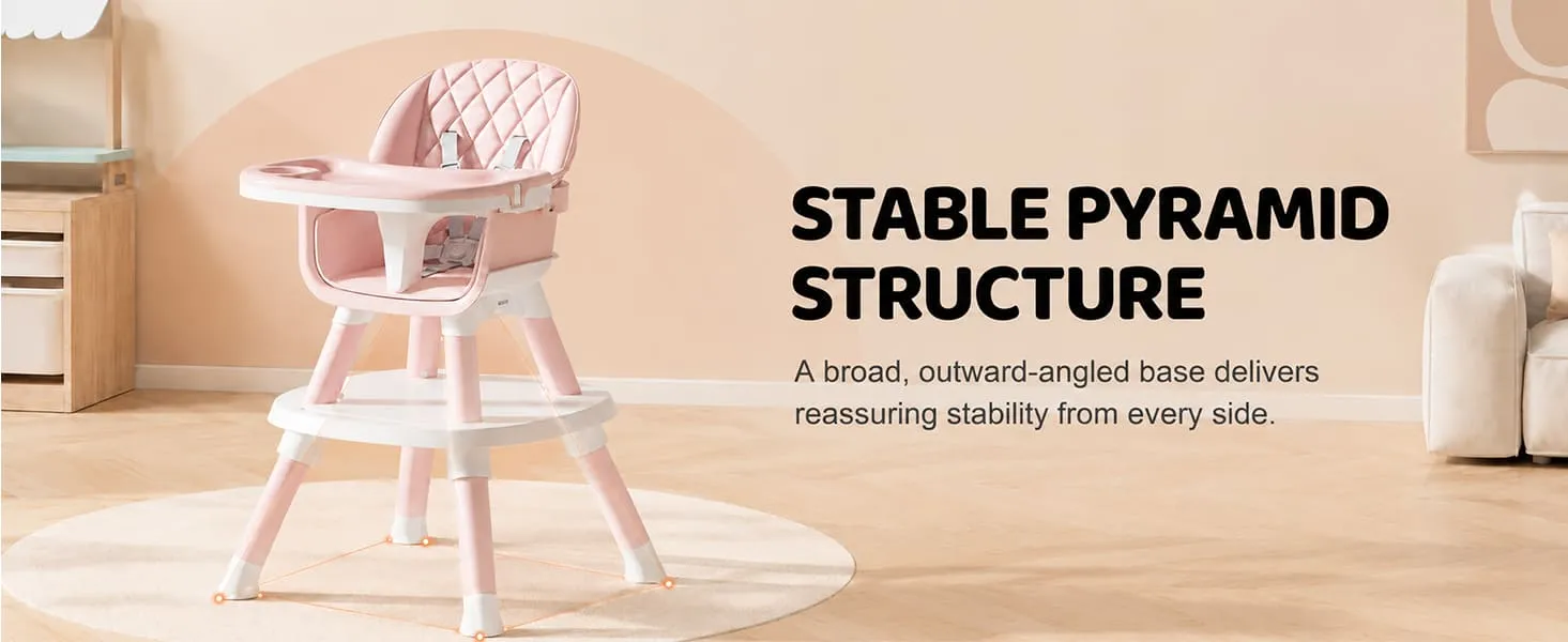 Multi-functional Baby Dining High Chair & Booster Seat