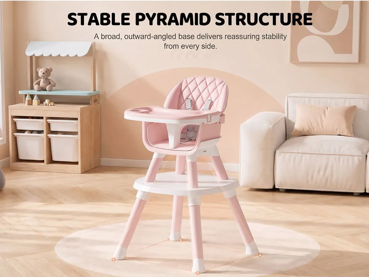 Multi-functional Baby Dining High Chair & Booster Seat