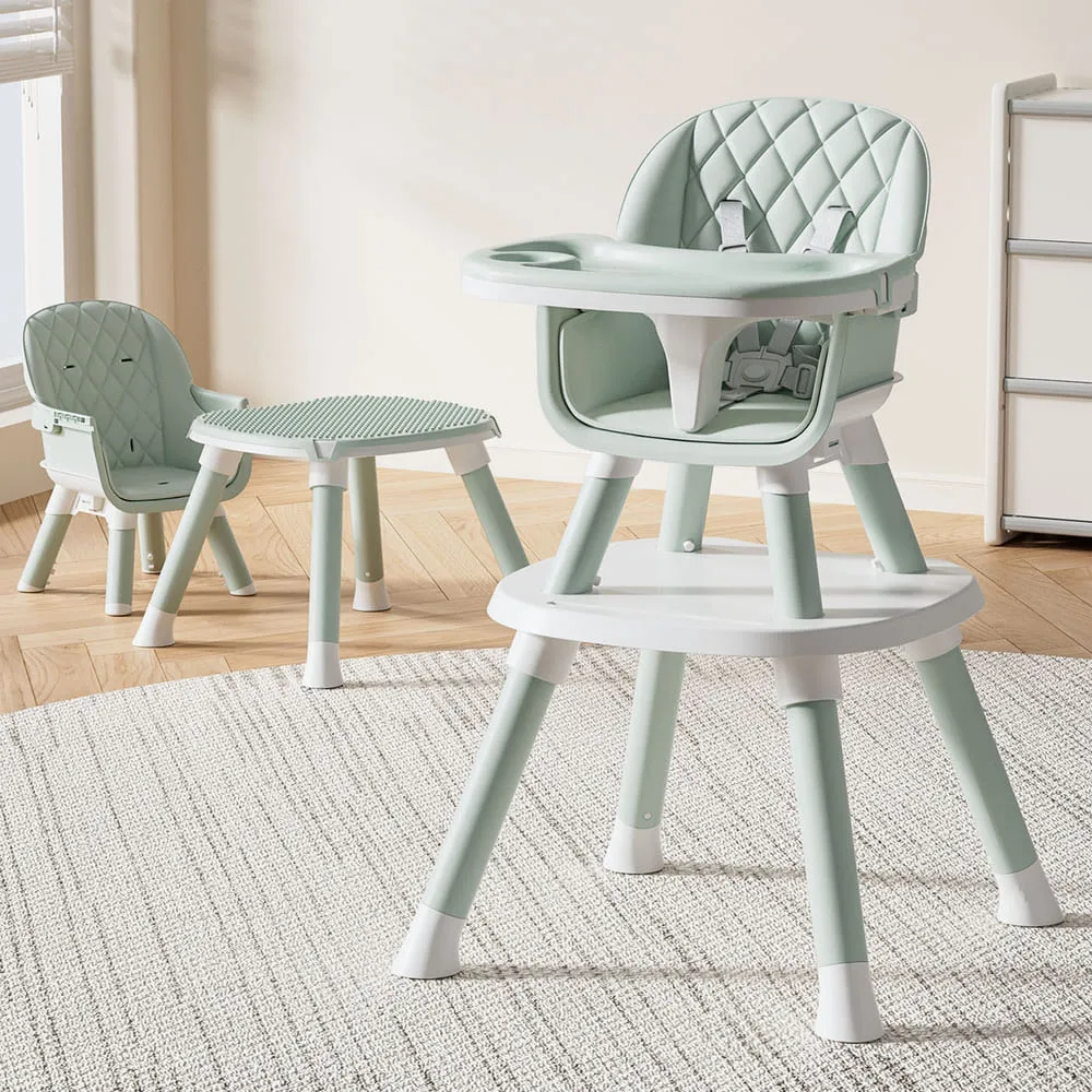 Multifunctional Dining Baby High Chair green