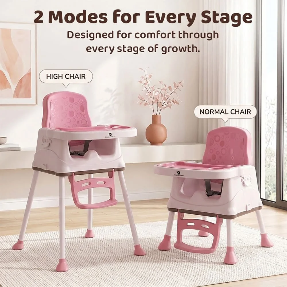 Munchkin high chair pink5