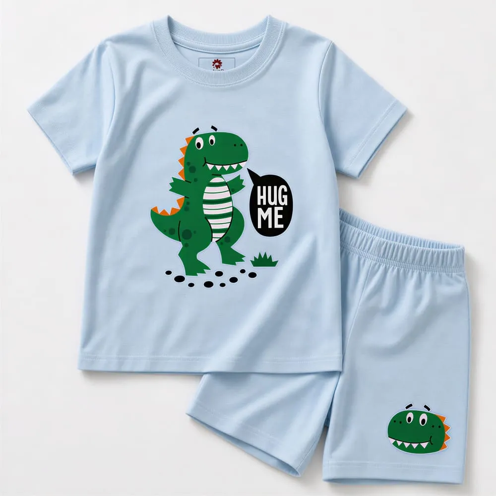 StarAndDaisy Baby Dinosaur T-Shirt & Shorts Set