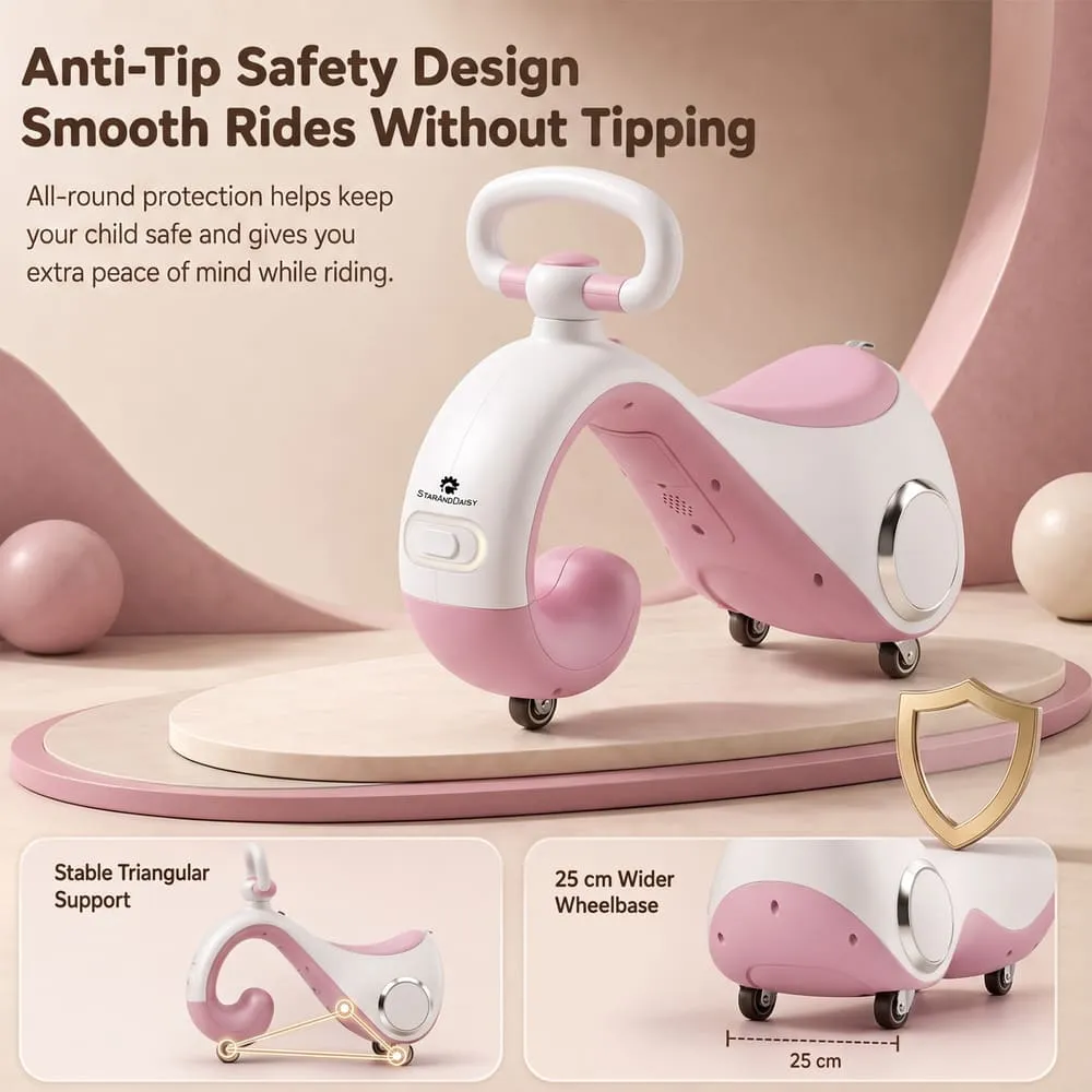 Mini move Balanacing Bike Swing Car pink
