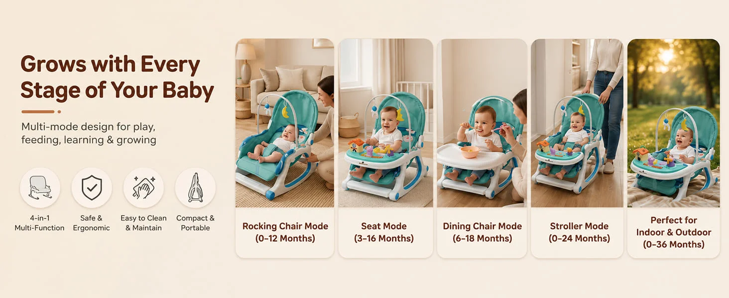 Dreamy Baby Rocker Chair